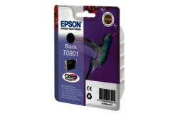 Epson T0801 Hummingbird Standard Ink Cartridge - Black.